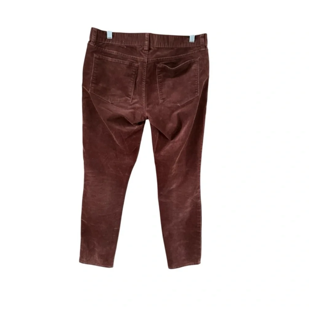 J. Crew Women's Burgundy Straight Leg Jeans